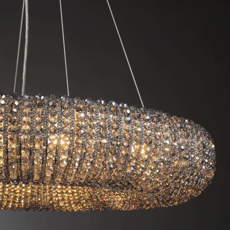 Hale Crystal Round LED Chandelier 32"41''59''72''