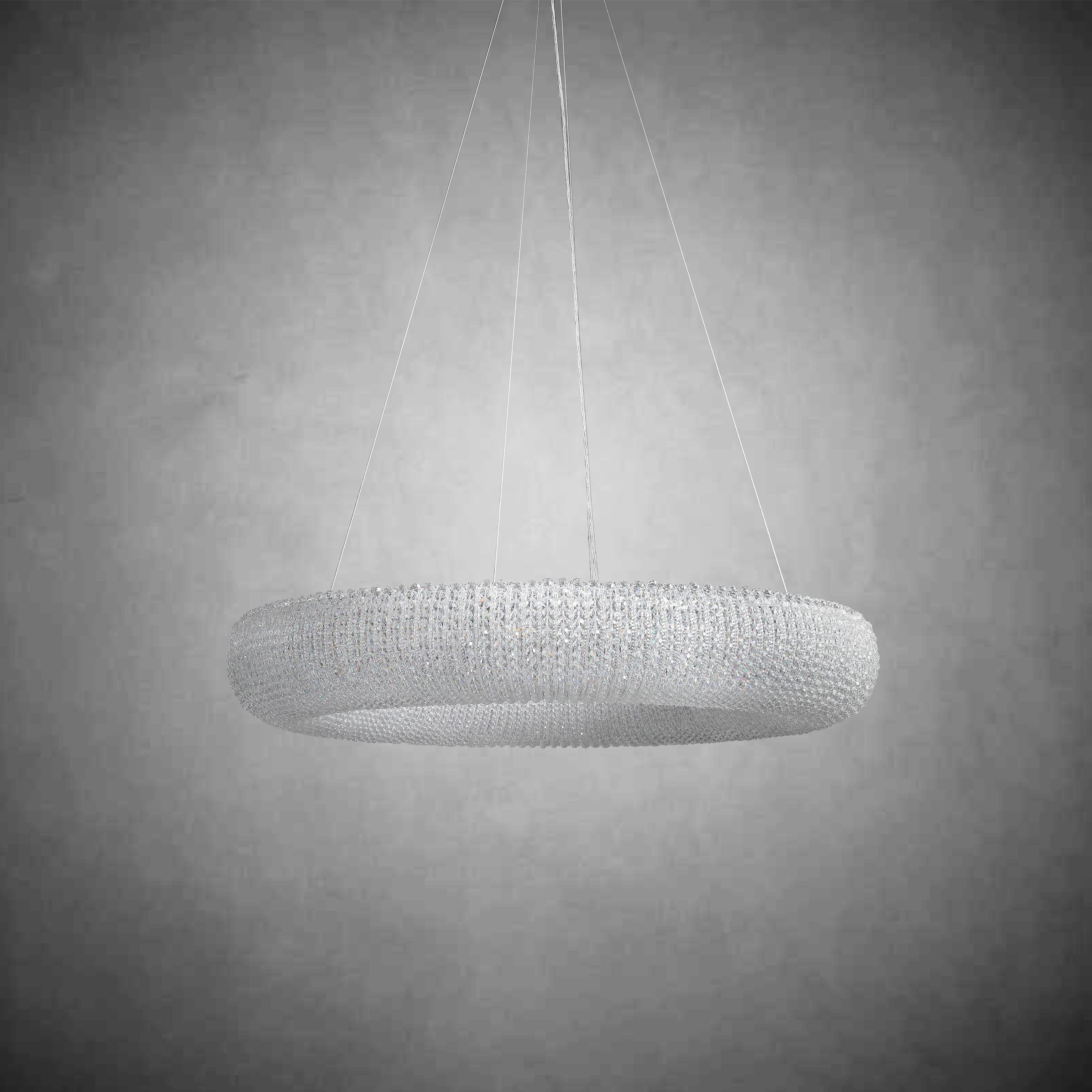 Hale Crystal Round LED Chandelier 32"41''59''72''