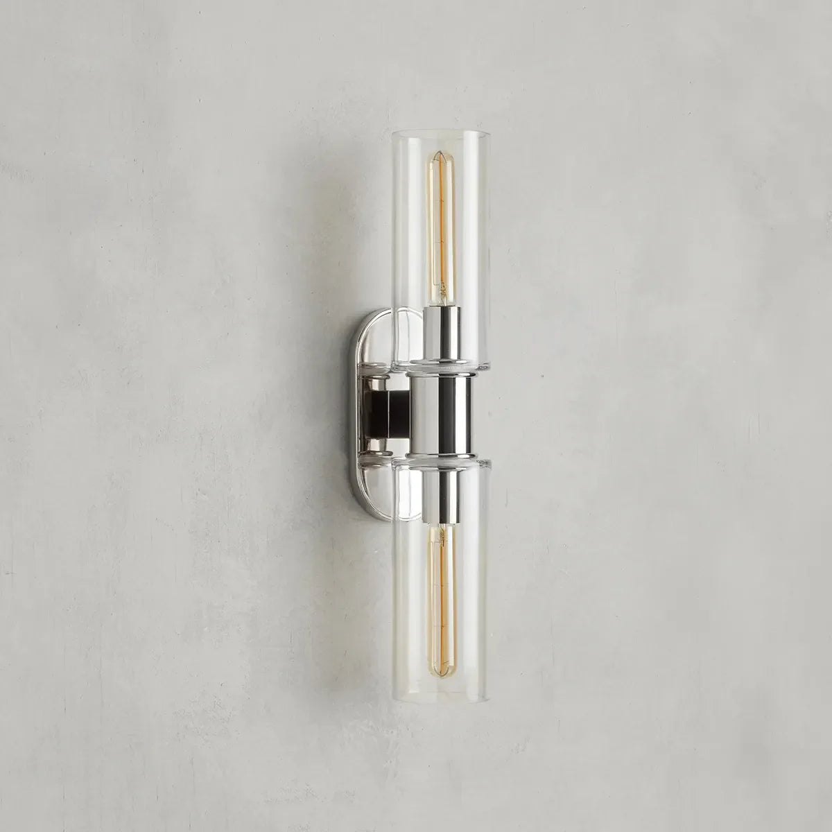 Harlin Double Sconce in Clear