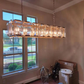 Harlow Crystal Rectangular Chandelier 62"