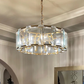 Harlow Crystal Round Chandelier 60"D