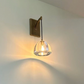 Hemisphere Modern Glass Wall Sconce