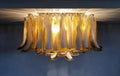 Caramel 64-Petal Murano Glass Chandelier
