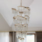 Twin Palms Foyer Crystal Chandelier