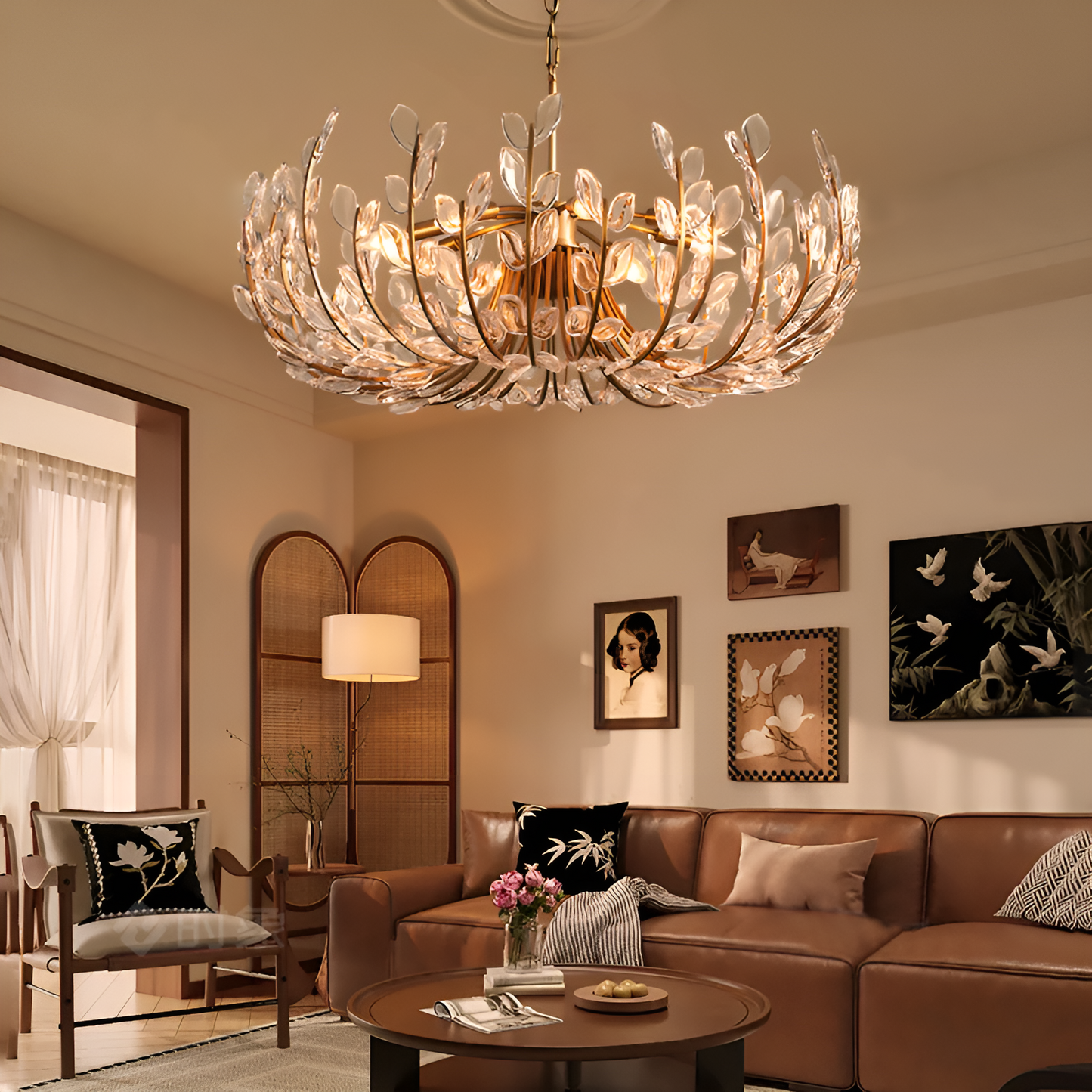 Adela 6 Light Chandelier 26"