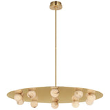 Kelly Wearstler Alabaster Pertica 36" Chandelier