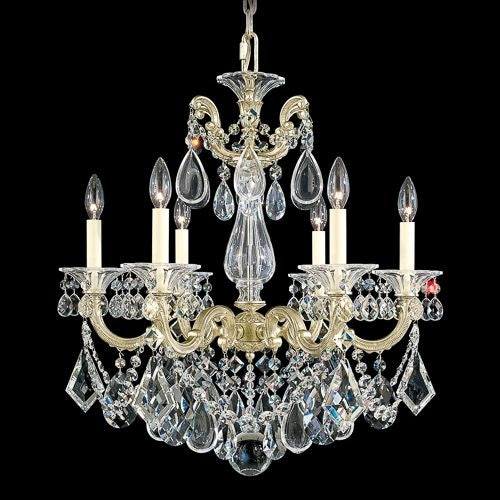 Meet Crystal Chandelier 5072 La Scala 6-lt 23" Chandelier