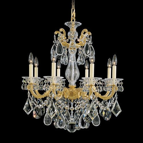 Meet Crystal Chandelier 5073 La Scala 8-lt 25" Chandelier