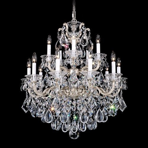 Meet Crystal Chandelier 5075 La Scala 15-lt 28" Chandelier