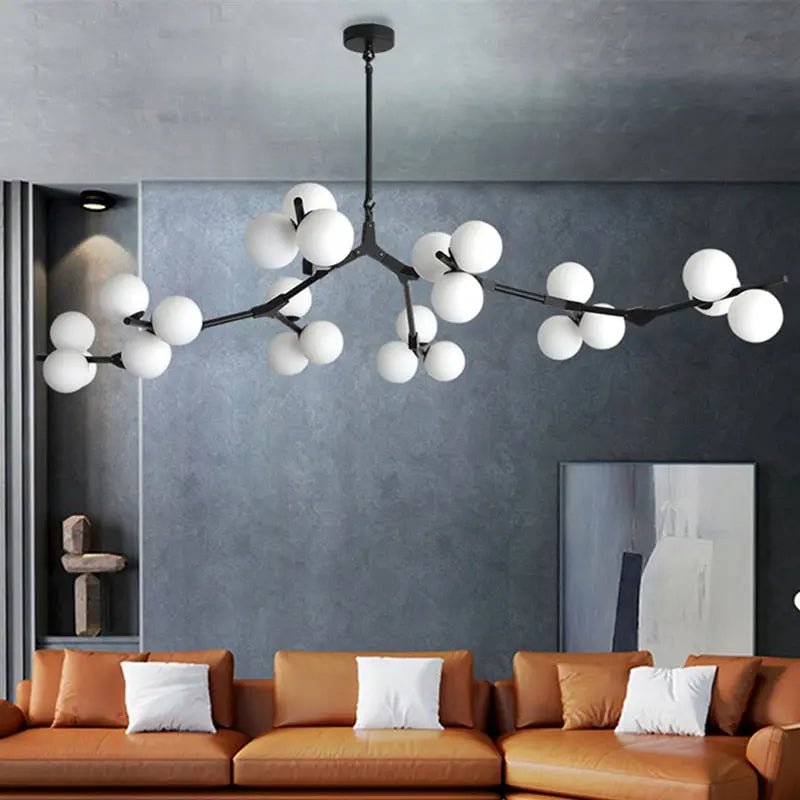 Lio Modern Tree Branch Ceiling Light Fixture - Black48.4"(123cm)Warm Light 3000KBlushlighting