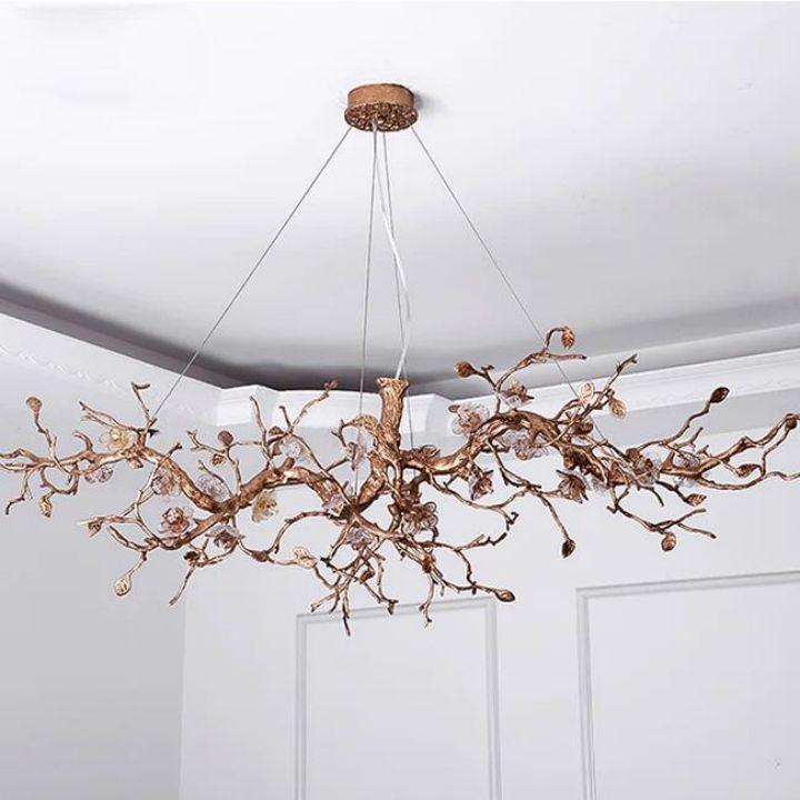 Luxury Flower Tree Branch Chandelier - L 39.4″(100cm) x W 25.6″(65cm) x H 22.8″(58cm)meetlighting