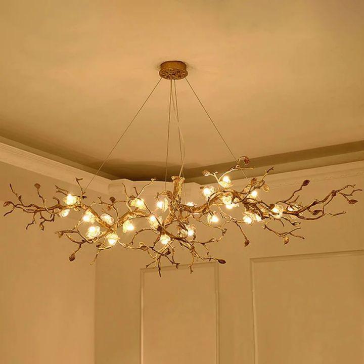 Luxury Flower Tree Branch Chandelier - L 39.4″(100cm) x W 25.6″(65cm) x H 22.8″(58cm)meetlighting