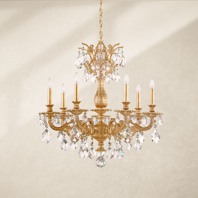 Meet Crystal Chandelier Milano 7-lt 27" Chandelier