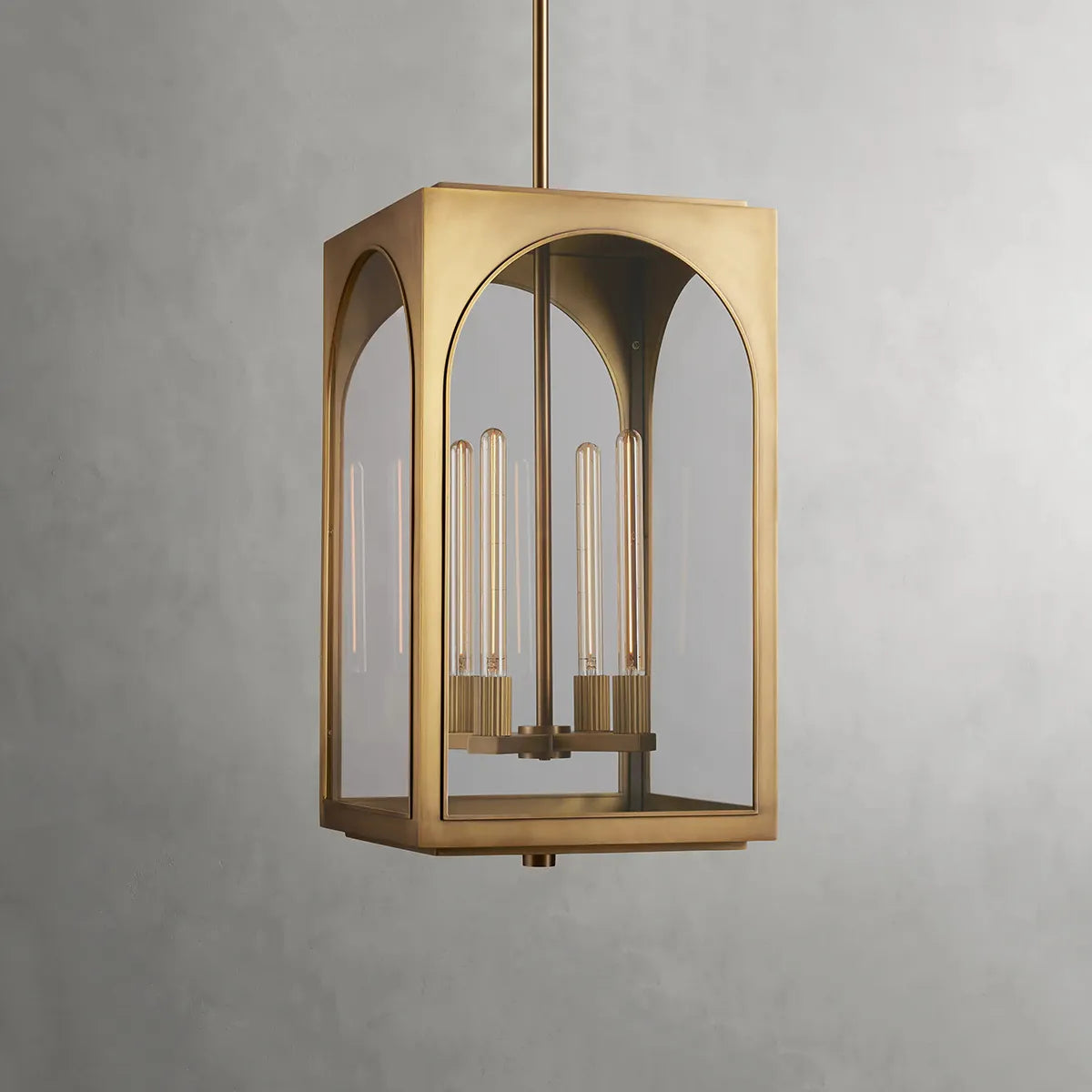 Palladian Outdoor Pendant Brass