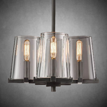 Pauillae Clear Glass Pendant Light