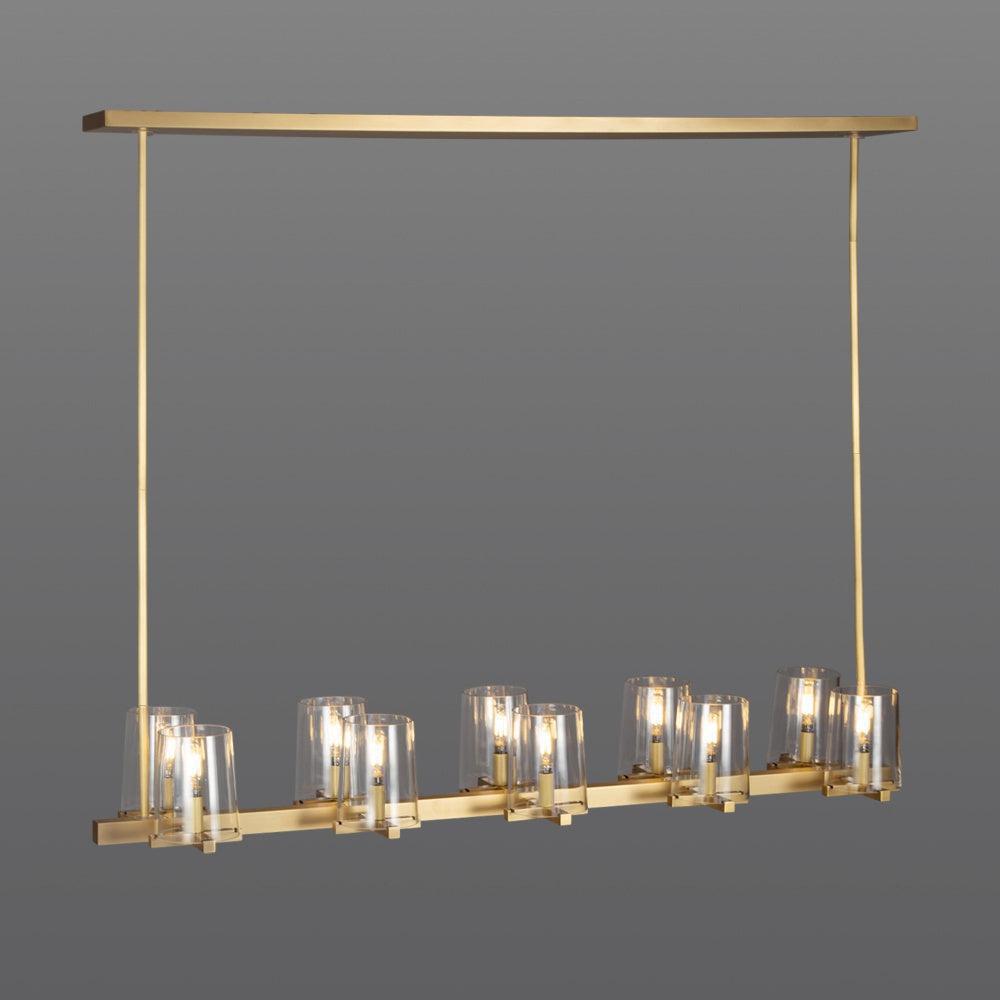 Pauillae Modern Linear Chandelier 49"60"