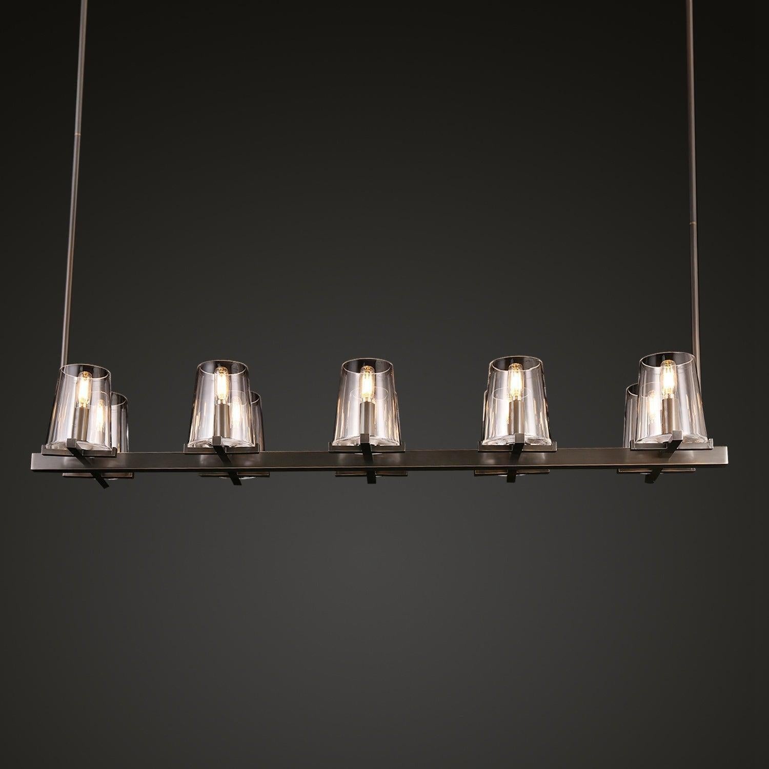 Pauillae Modern Linear Chandelier 49"60"