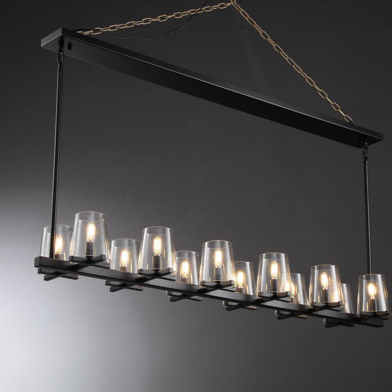 Pauillae Modern Linear Chandelier 49"60"