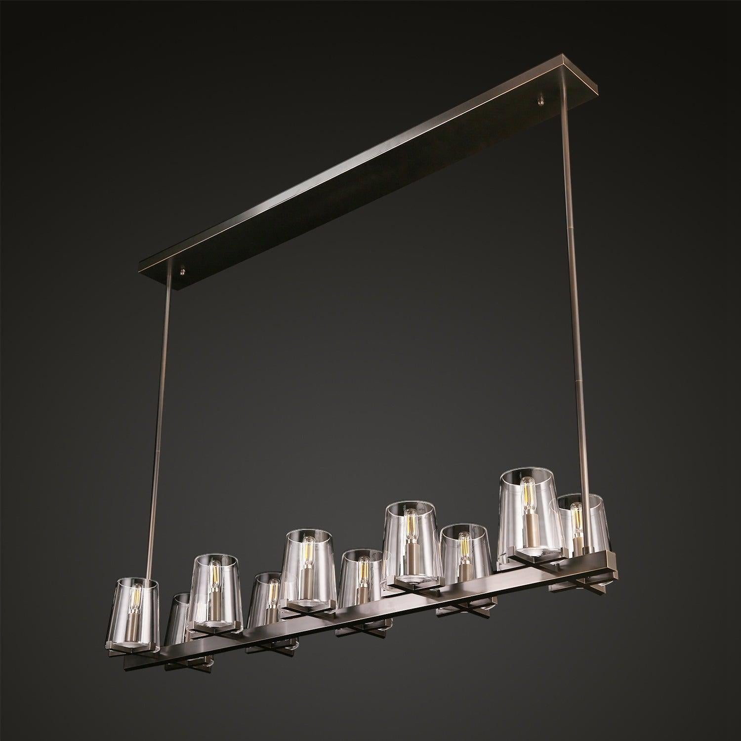 Pauillae Modern Linear Chandelier 49"60"