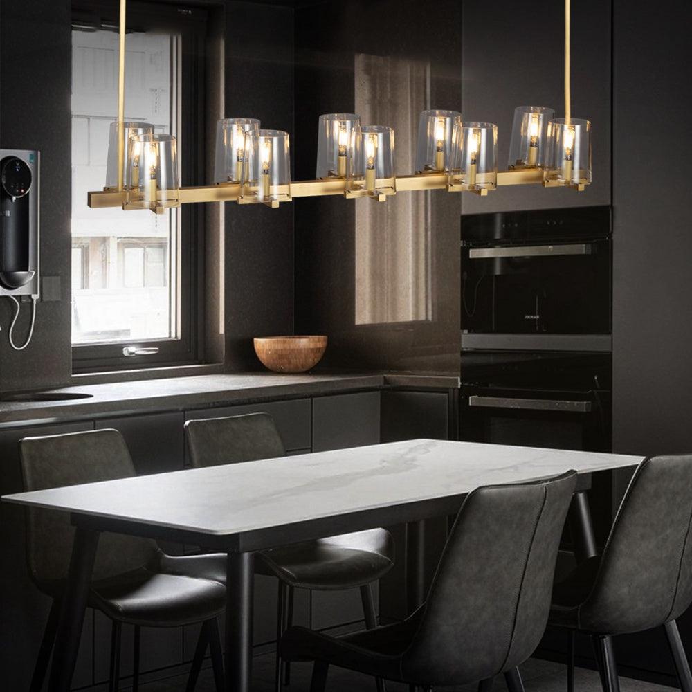 Pauillae Modern Linear Chandelier 49"60"