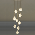 Postmodern Ceramic Branch Chandelier - 9 LightsBlushlighting