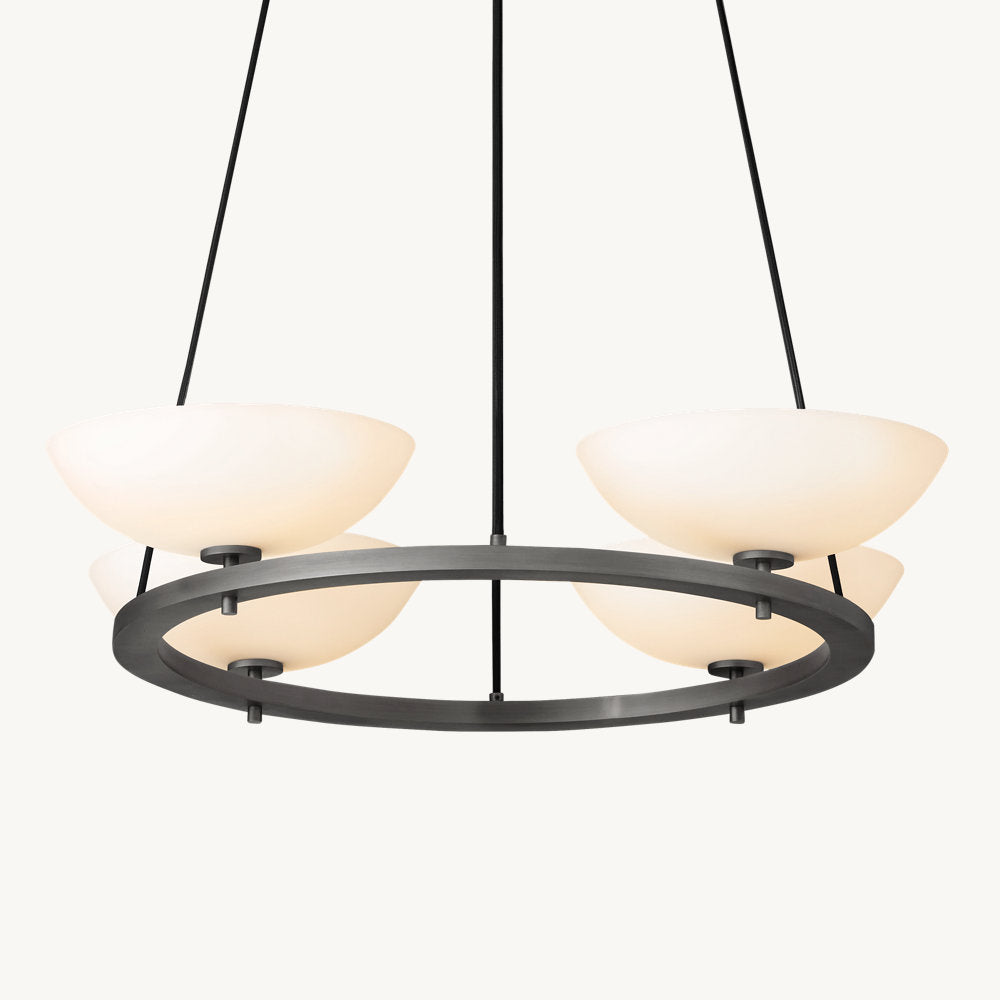 VERNETE ROUND CHANDELIER 36"