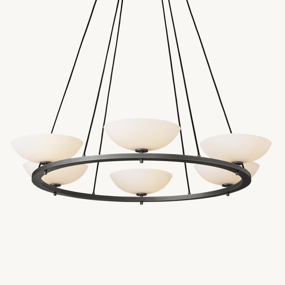 VERNETE ROUND CHANDELIER 48"