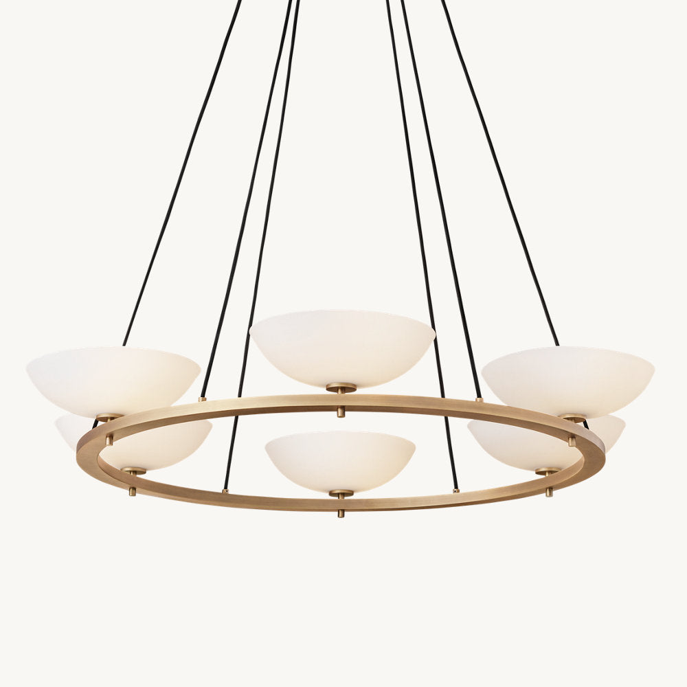 VERNETE ROUND CHANDELIER 48"