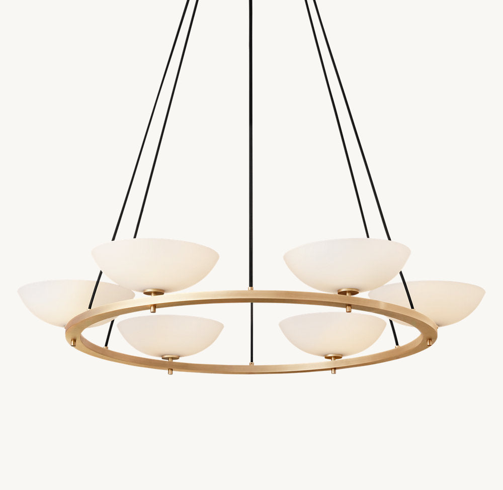 VERNETE ROUND CHANDELIER 48"
