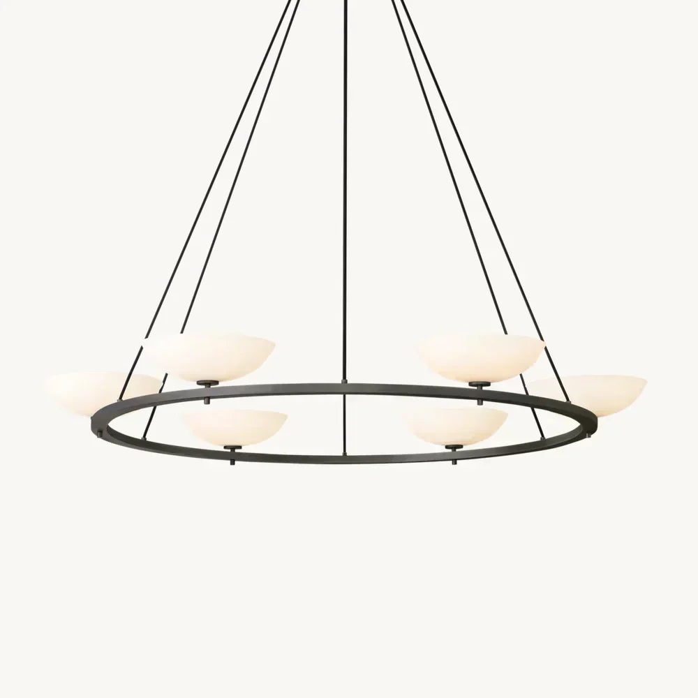 VERNETE ROUND CHANDELIER 60"