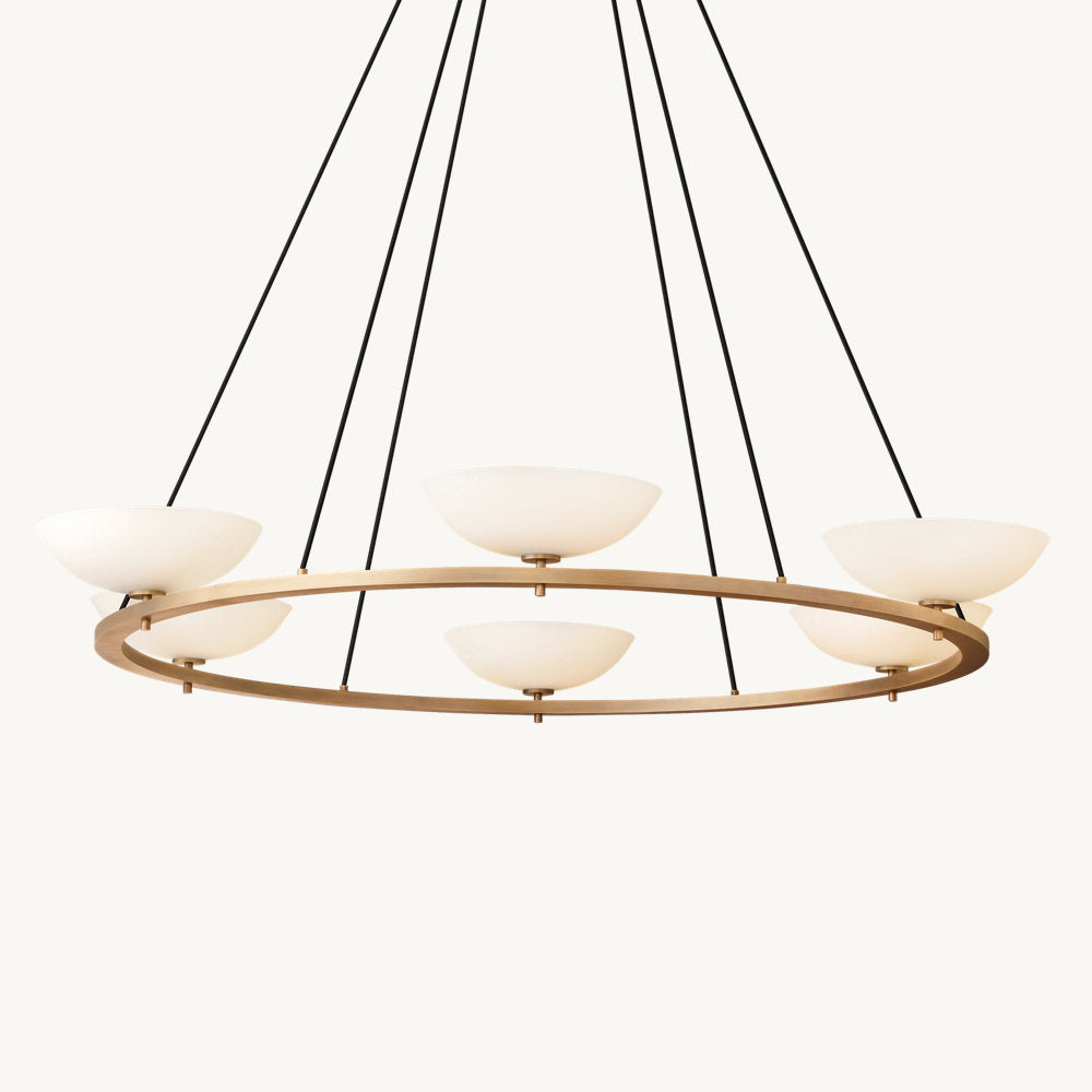 VERNETE ROUND CHANDELIER 60"