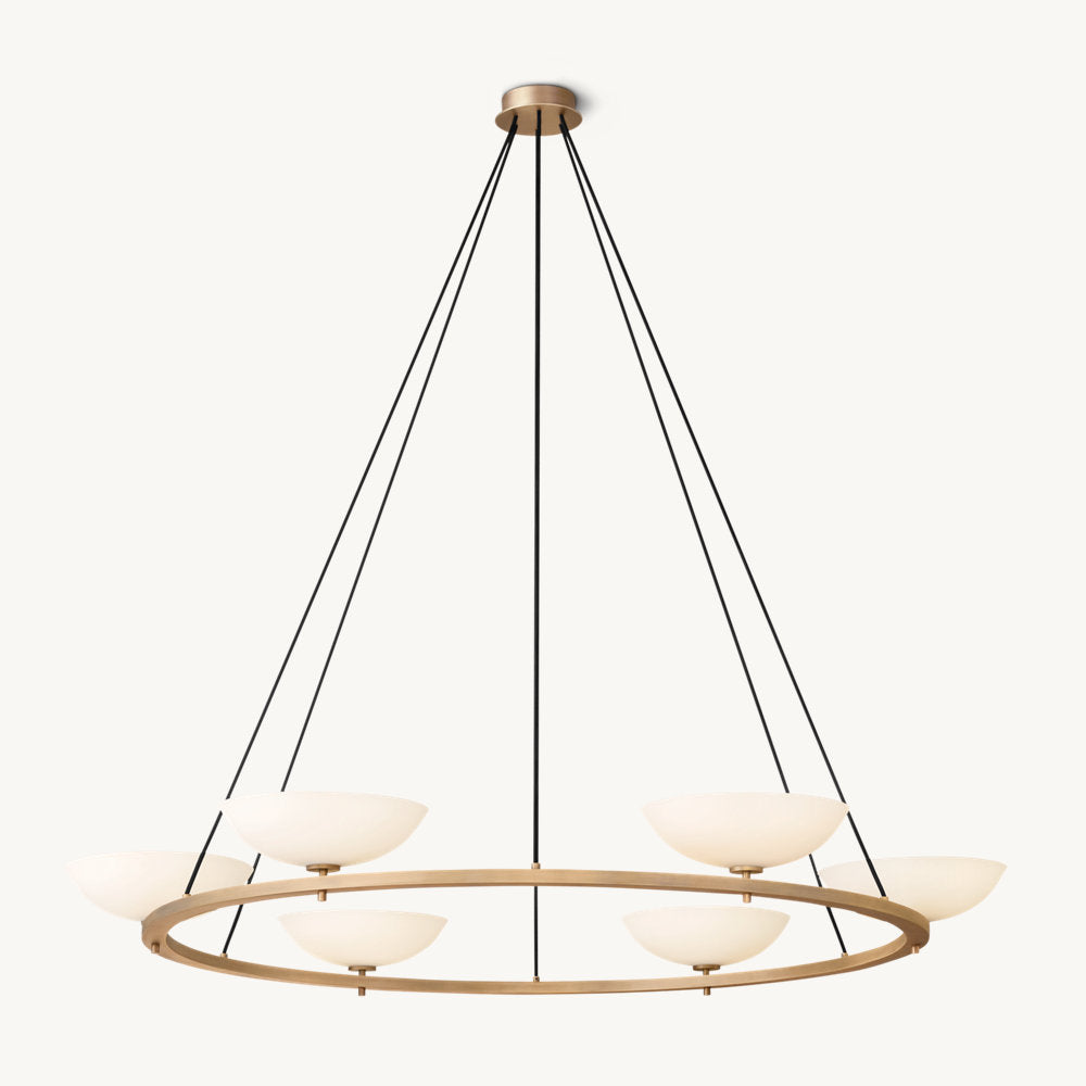 VERNETE ROUND CHANDELIER 60"