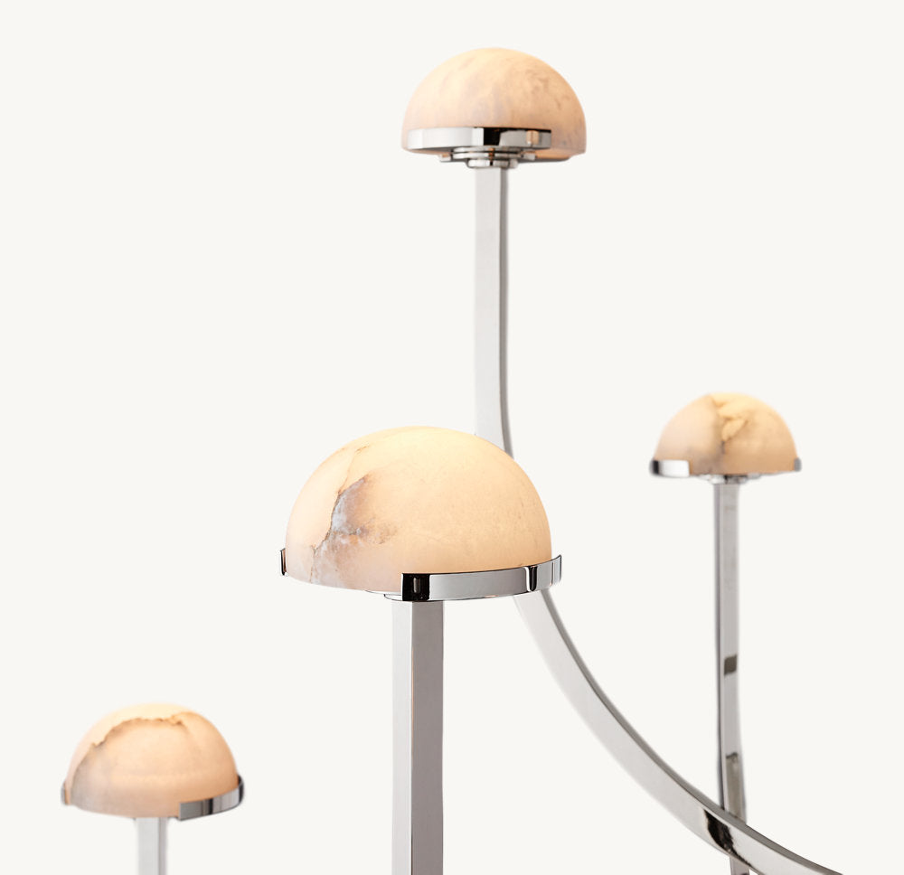 PEDRA ROUND CHANDELIER 32"