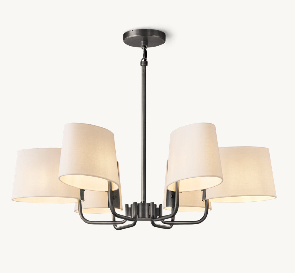 MARTINEAU ROUND CHANDELIER 36"