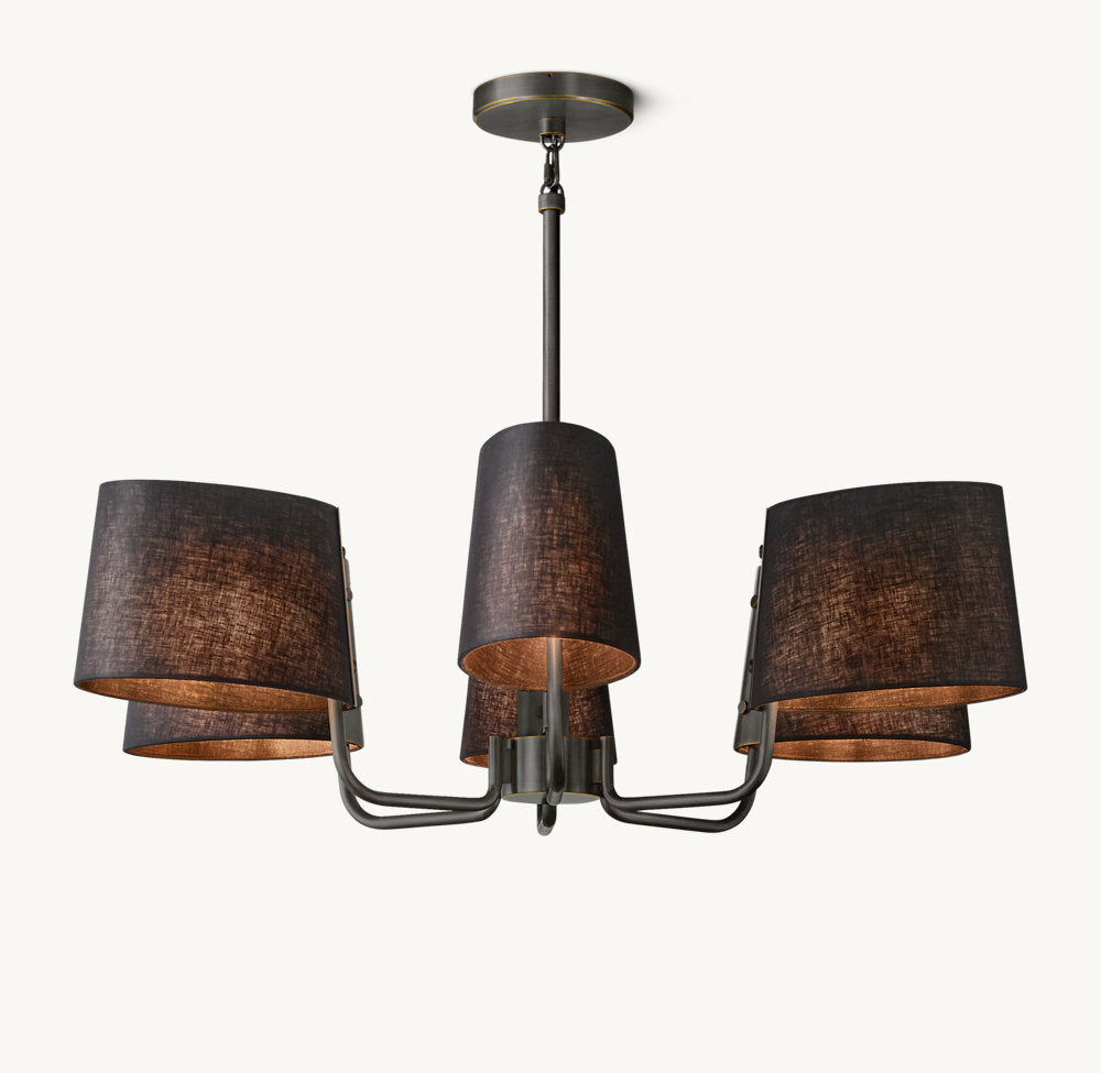 MARTINEAU ROUND CHANDELIER 36"