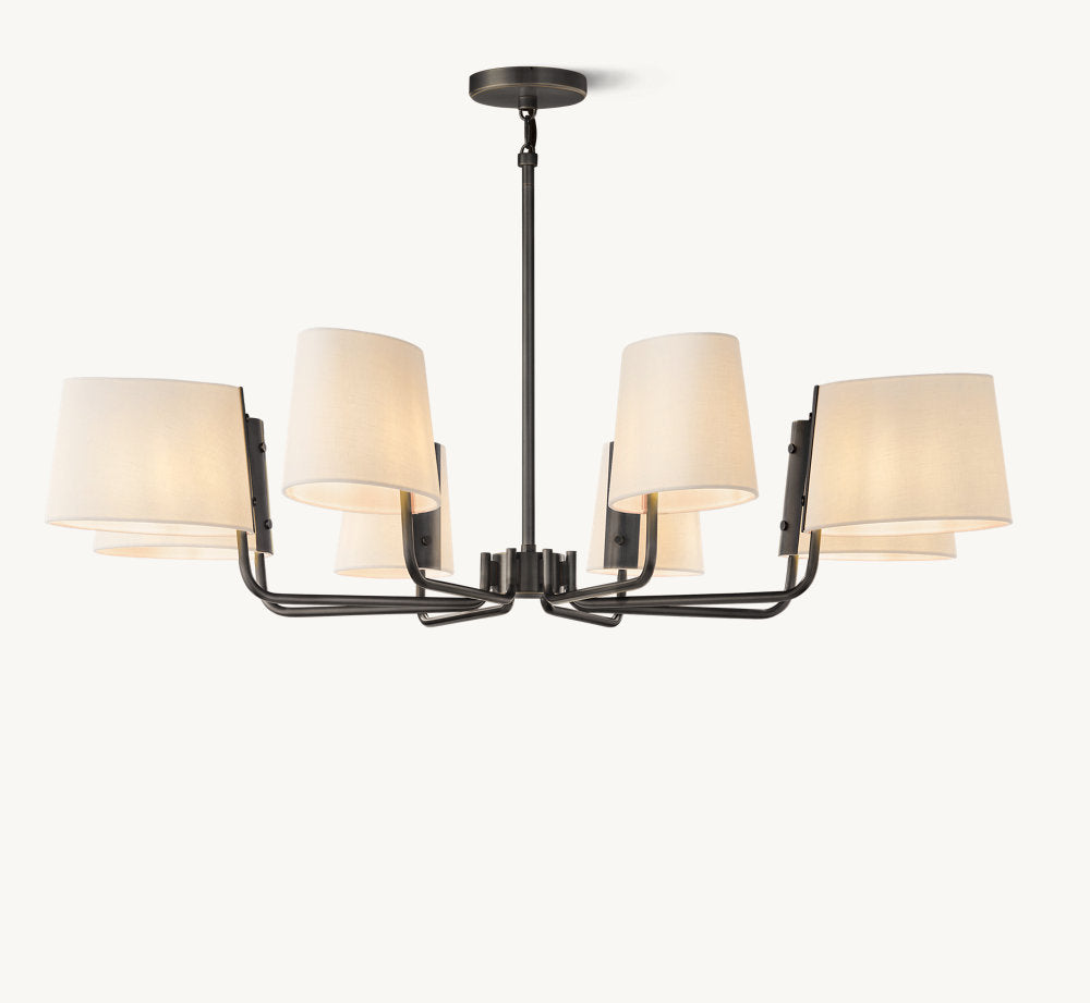 MARTINEAU ROUND CHANDELIER 48"