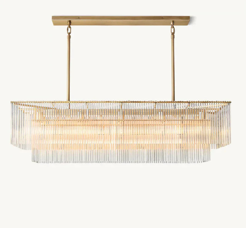 Amadeo Rectangular Chandelier 54''D