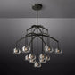 Hemisphere Modern Glass Round Chandelier 48''