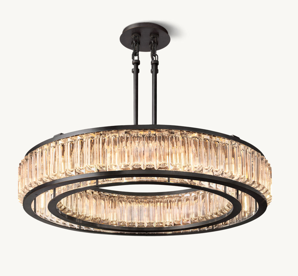 MAURIER ROUND CHANDELIER 48"