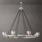 Demaret Round Chandelier 60" for Living Room, Bedroom, Dining Table