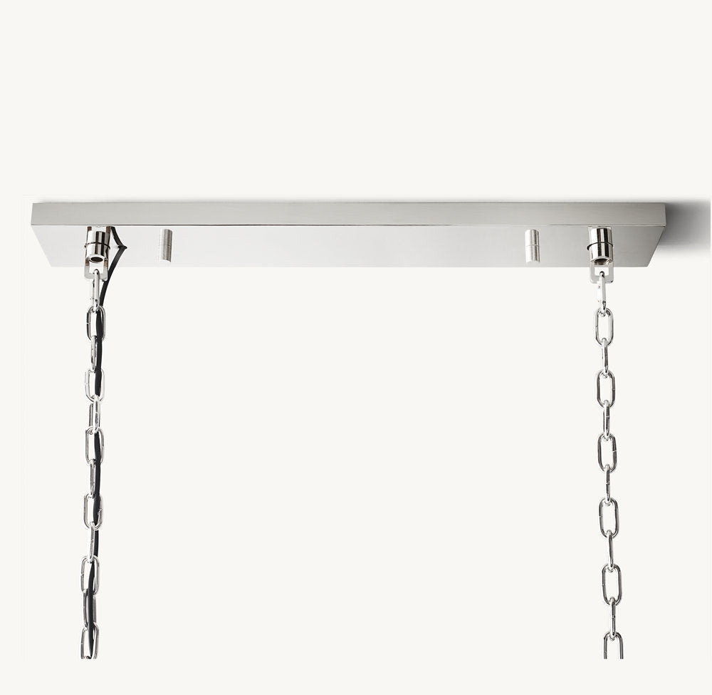 RHYS RECTANGULAR CHANDELIER 60"