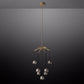 Hemisphere Modern Glass Round Chandelier 36''