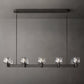 Demaret Double Linear Chandelier 54" for Living Room, Bedroom, Dining Table