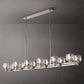 Demaret Double Linear Chandelier 72" for Living Room, Bedroom, Dining Table