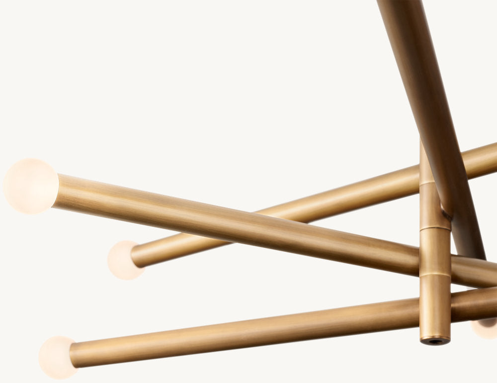 ROUSSEAU 8-LIGHT MOBILE ORB CHANDELIER