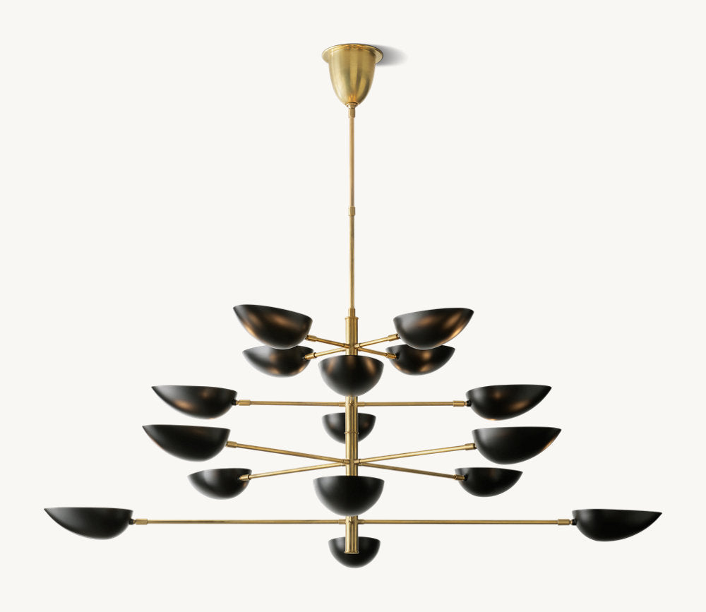 GRAPHIC CHANDELIER 70"