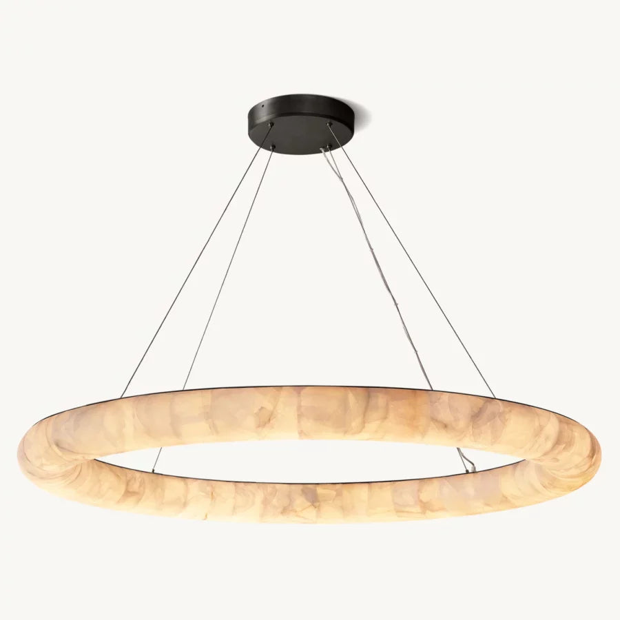Rivage Round Chandelier 61″-MEET LIGHTING