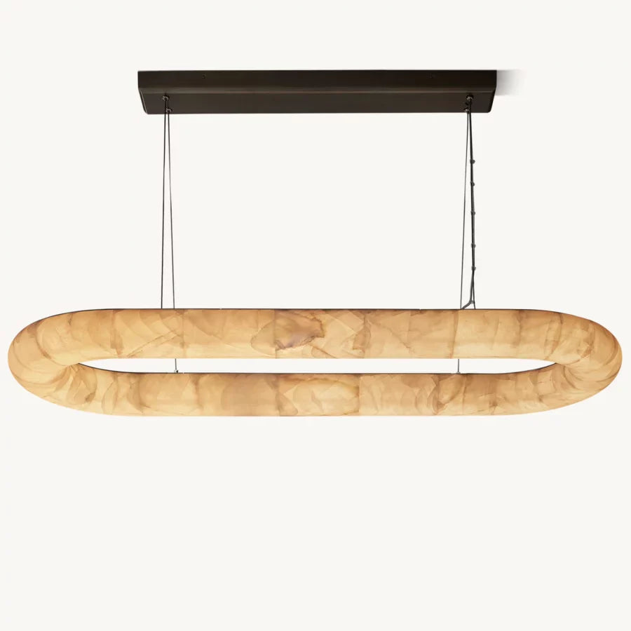 Rivage Oval Chandelier 57″-MEET LIGHTING