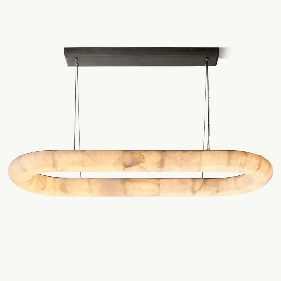 Rivage Oval Chandelier 57″-MEET LIGHTING