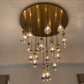 Modern Luxury Raindrop Round Chandelier,Raindrop Pendant Chandelier